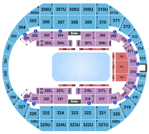 Propst Arena At the Von Braun Center Disney On Ice Seating Chart