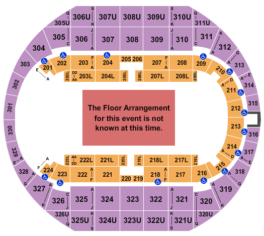 Propst Arena At the Von Braun Center Disney On Ice Seating Chart